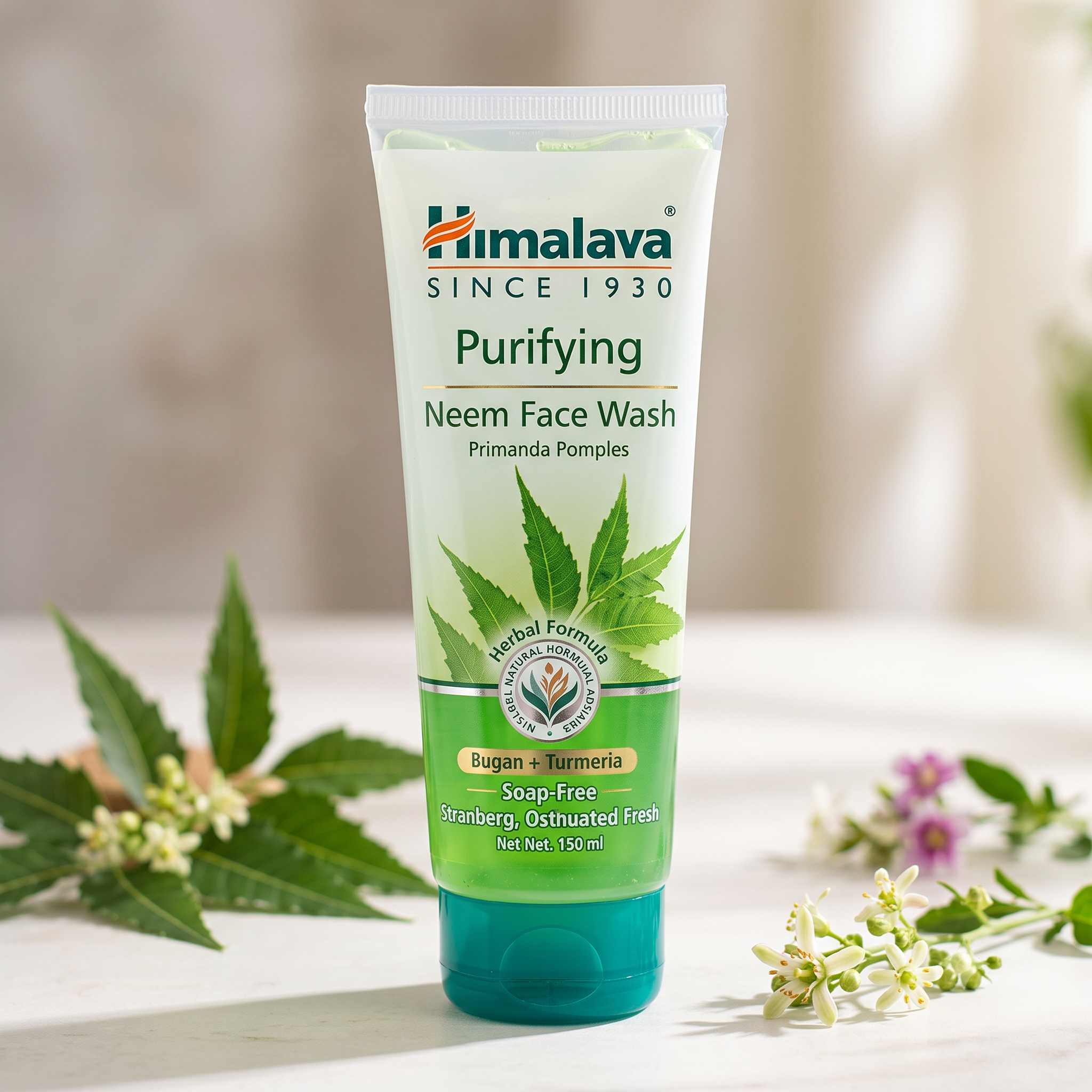 Himalaya Purifying Neem Face Wash Herbal Formula