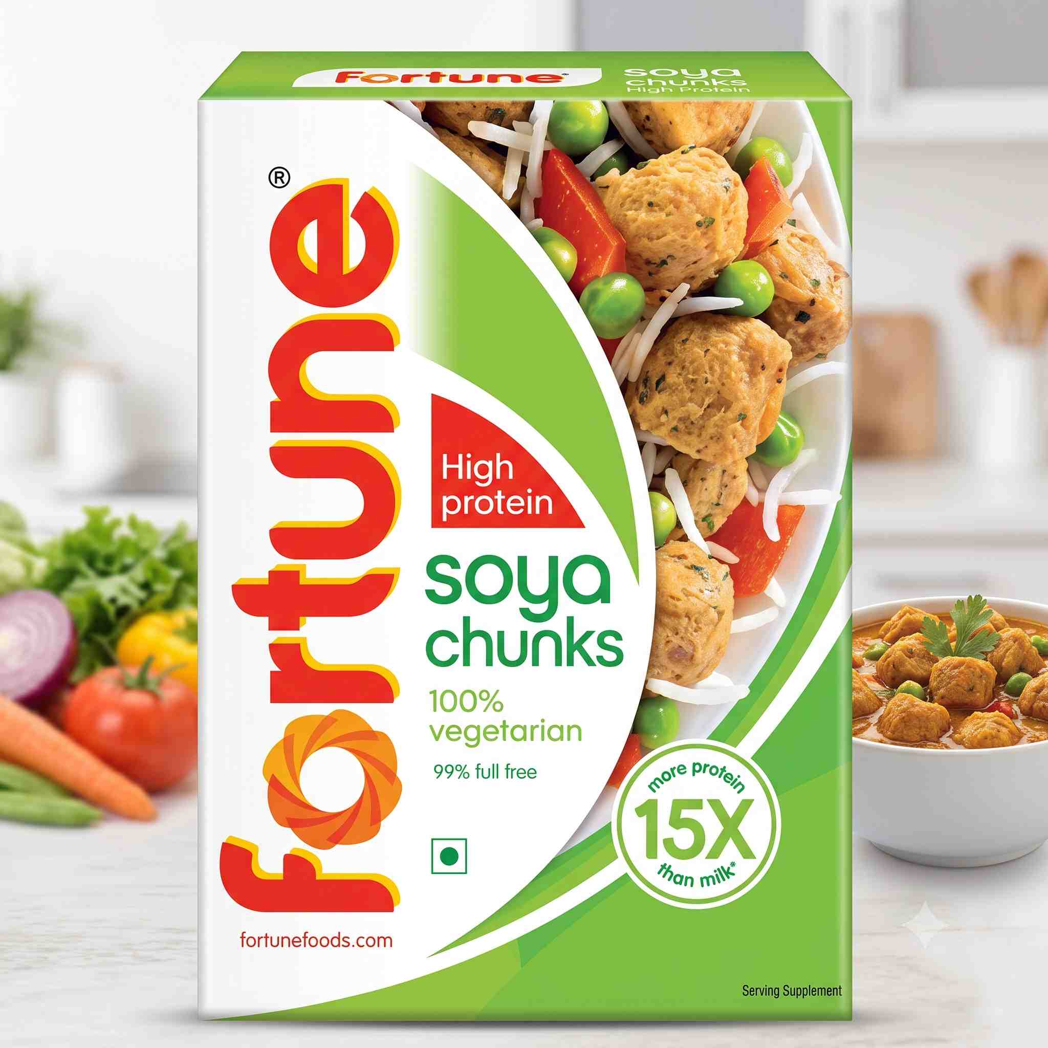 Fortune Soya Chunks (High Protein)