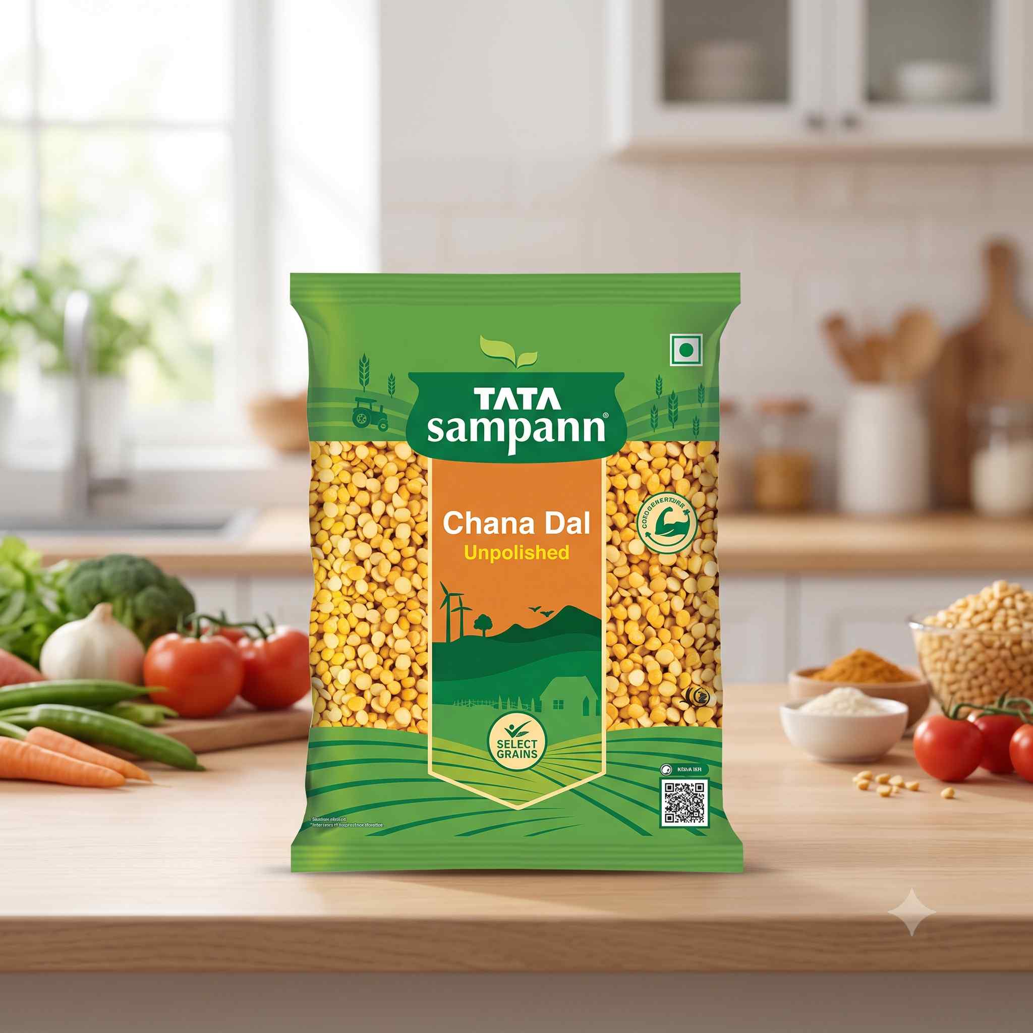 Tata Sampann Unpolished Chana Dal