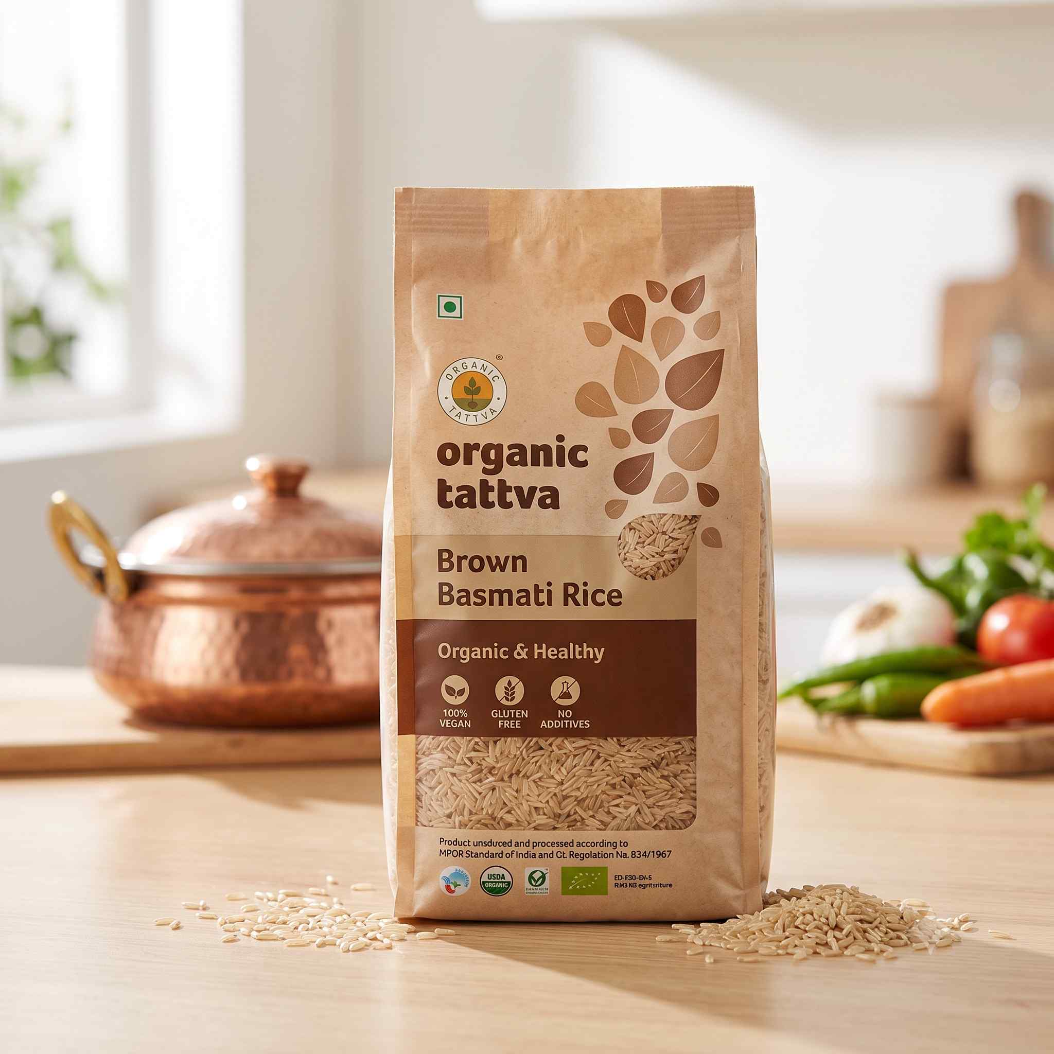 Organic Tattva Brown Basmati Rice