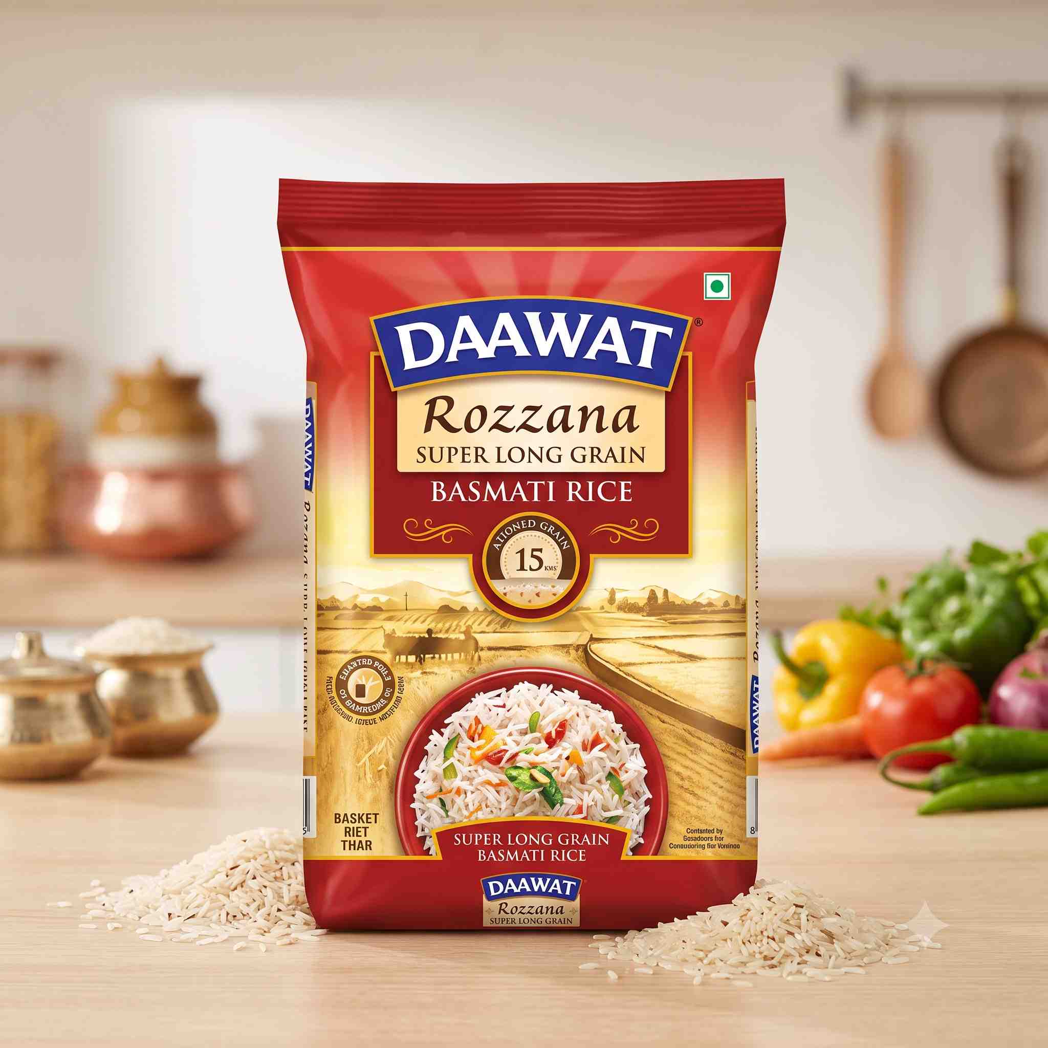 Daawat Rozzana Super Long Grain Basmati Rice