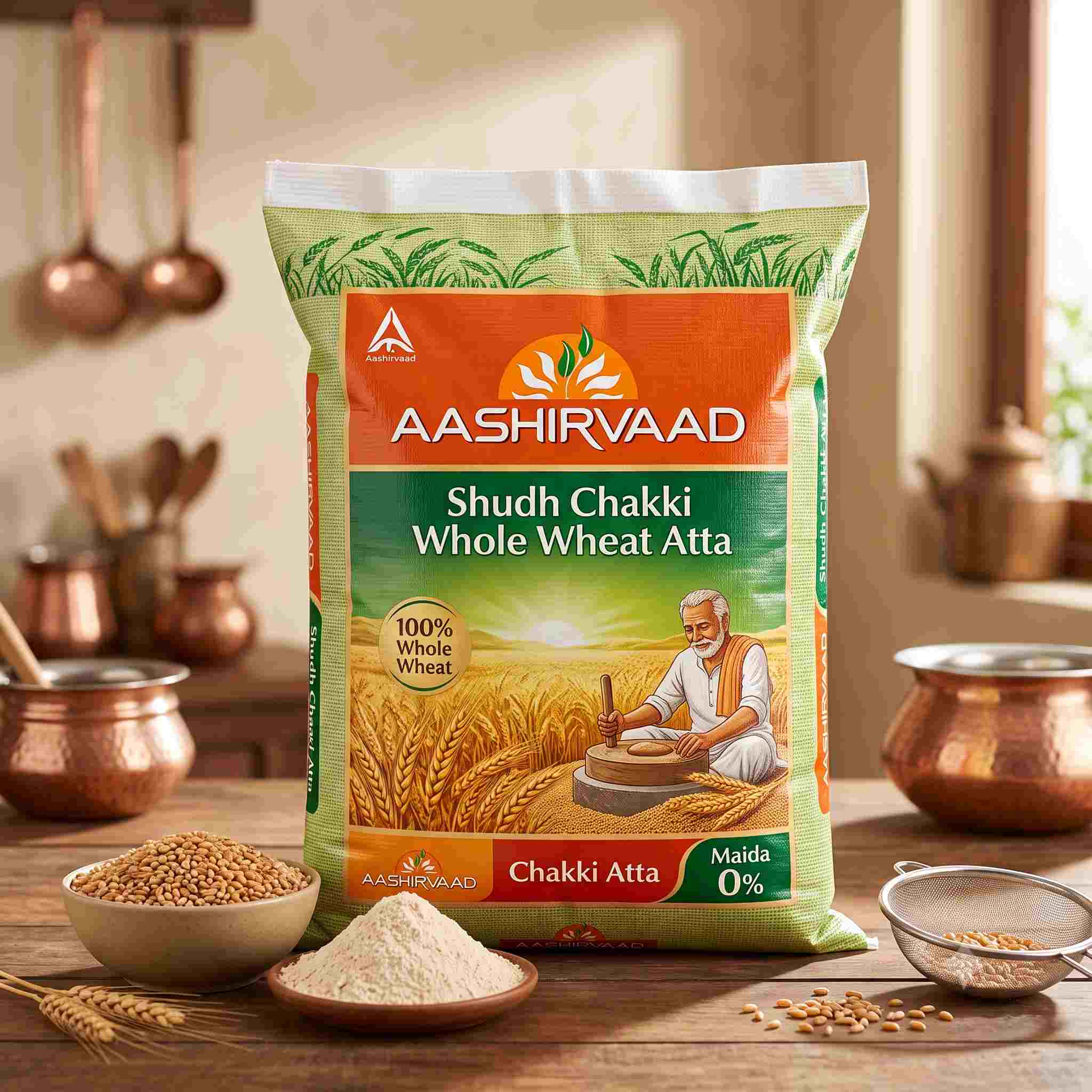 Aashirvaad Shudh Chakki Whole Wheat Atta