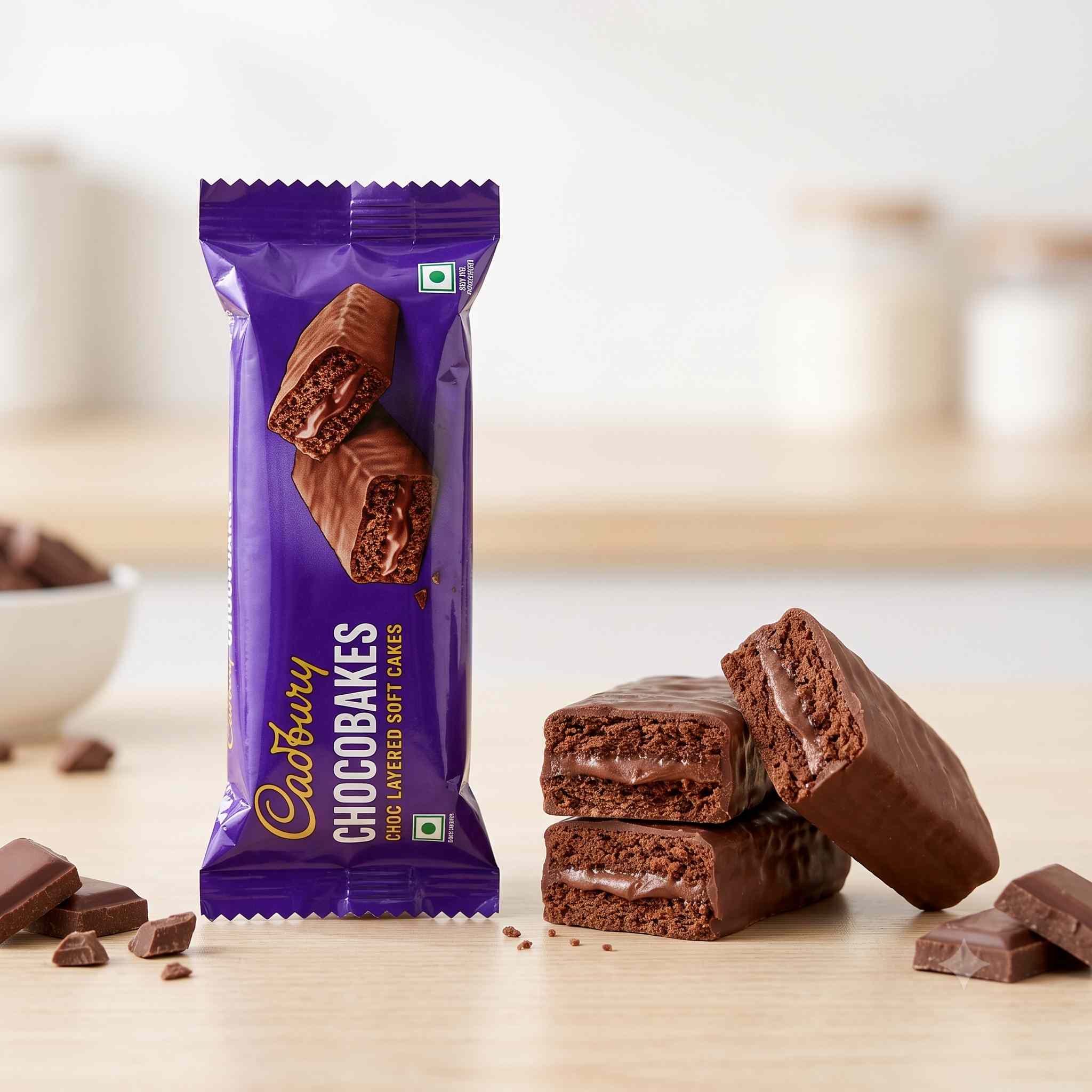 Cadbury Chocobakes Choc Layered Soft Cakes