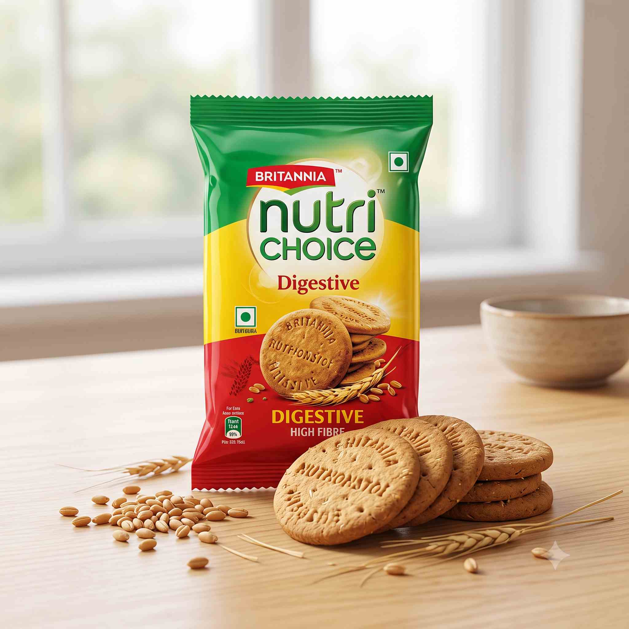 Britannia NutriChoice Digestive High Fibre Biscuits
