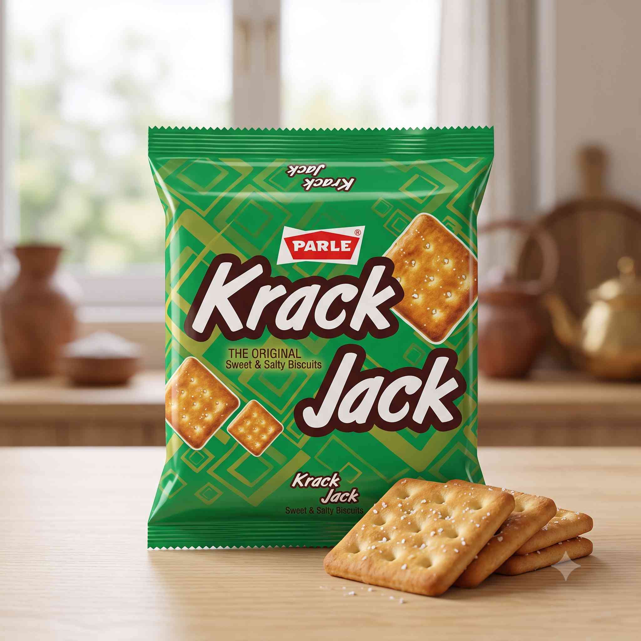 Parle Krackjack Sweet & Salty Biscuits