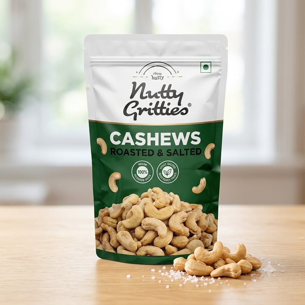 Nutty Gritties Jumbo Cashews Roasted & Salted