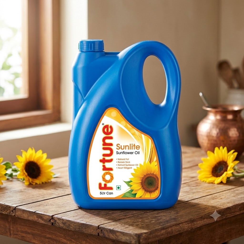 Fortune Sunlite Sunflower Oil (Can 5Ltr)