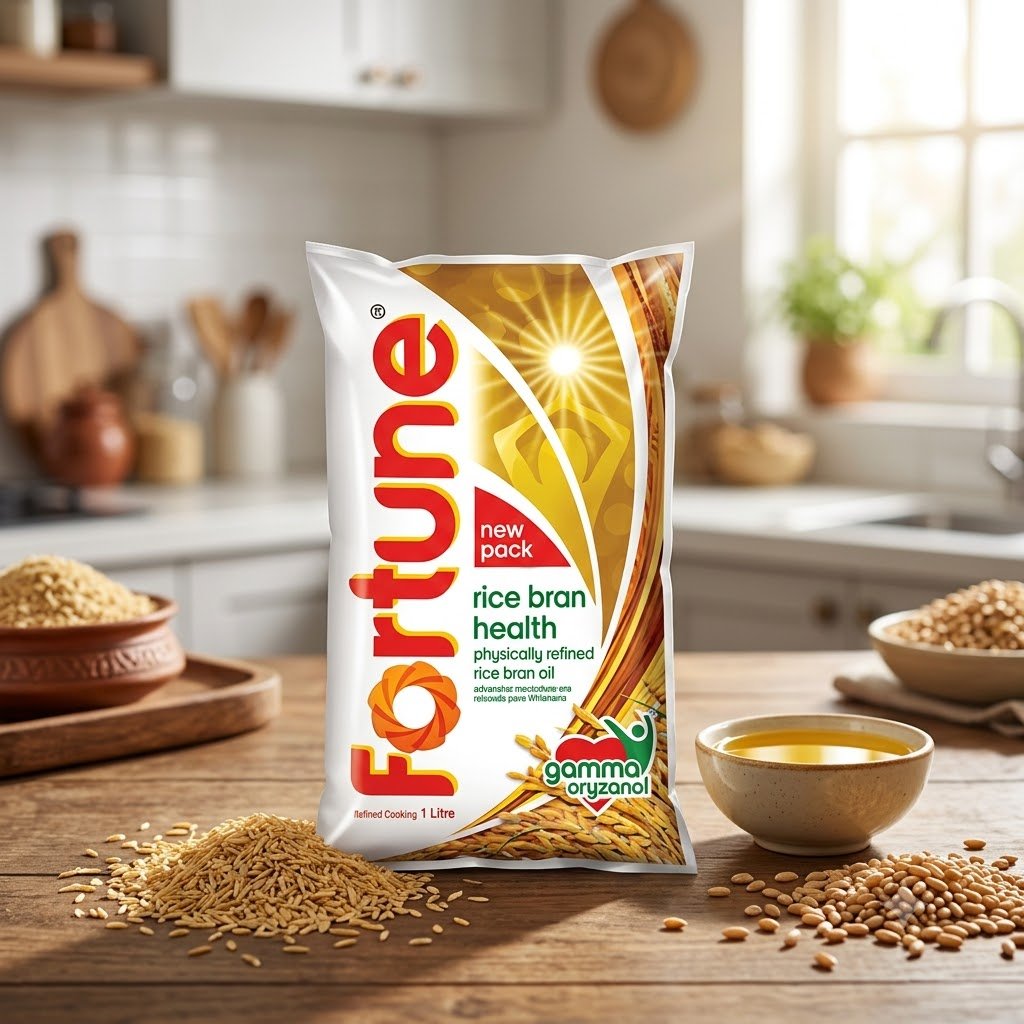 Fortune Rice Bran Health Refined Cooking Oil