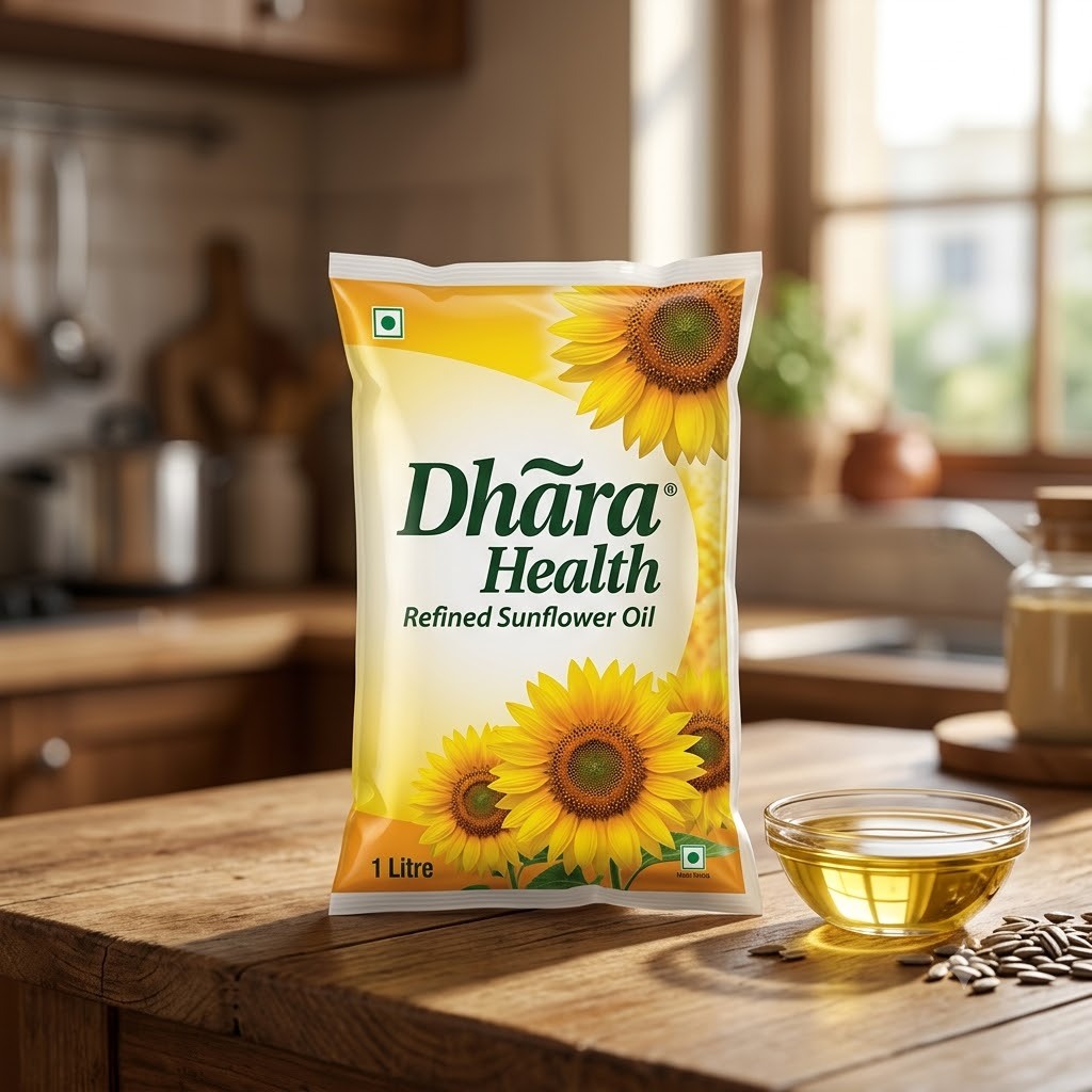 Dhara Health Refined Sunflower Oil