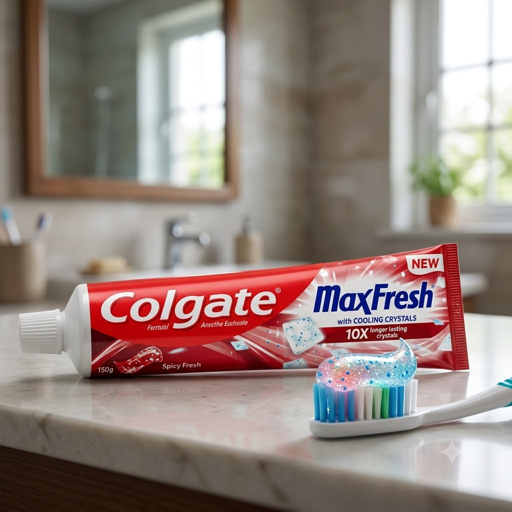 Colgate MaxFresh Spicy Fresh Cooling Crystals Gel