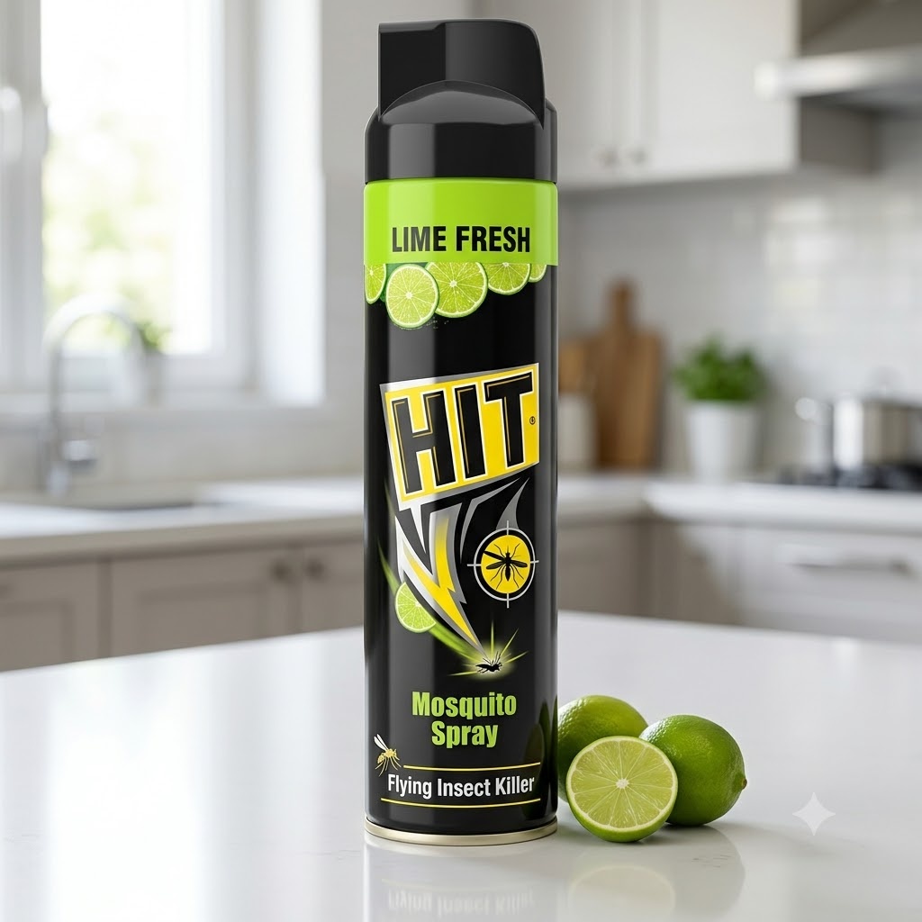 Hit Flying Insect Killer Mosquito Spray (Lime)