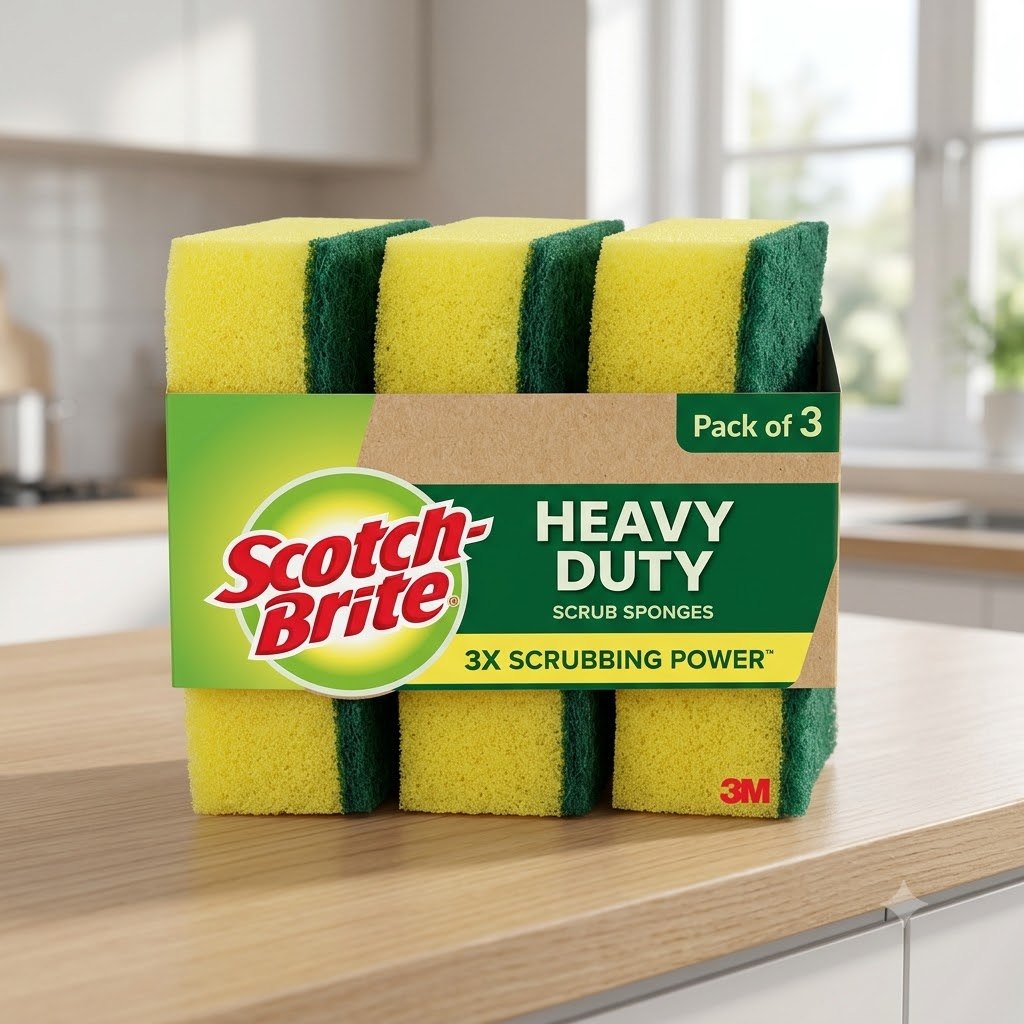 Scotch-Brite Scrub Sponge Pack of 3