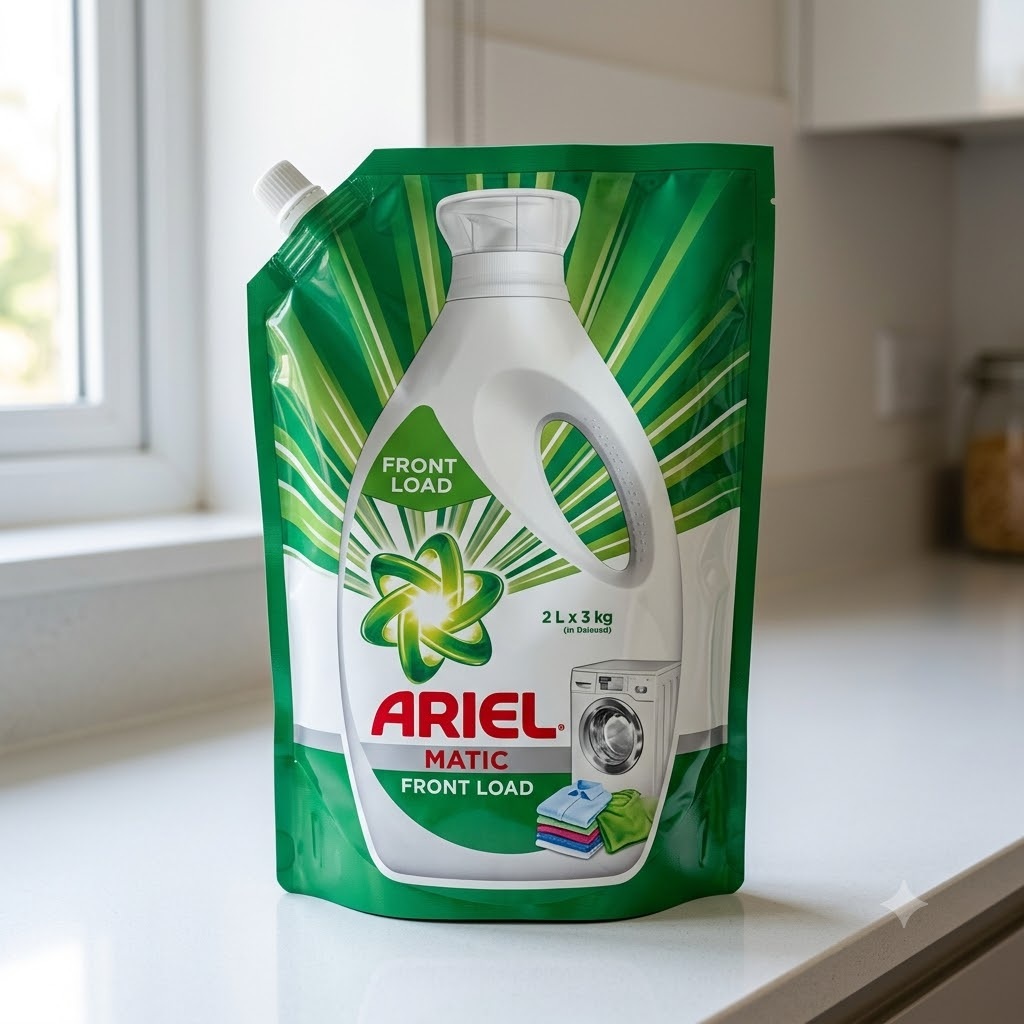 Ariel Matic Front Load Liquid Detergent Pouch