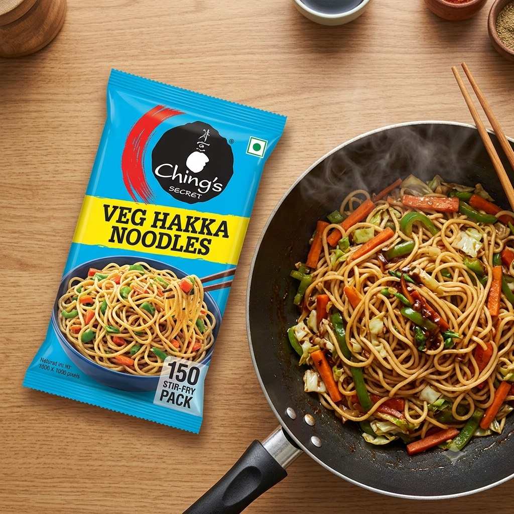 Ching's Secret Veg Hakka Noodles Stir-Fry Pack