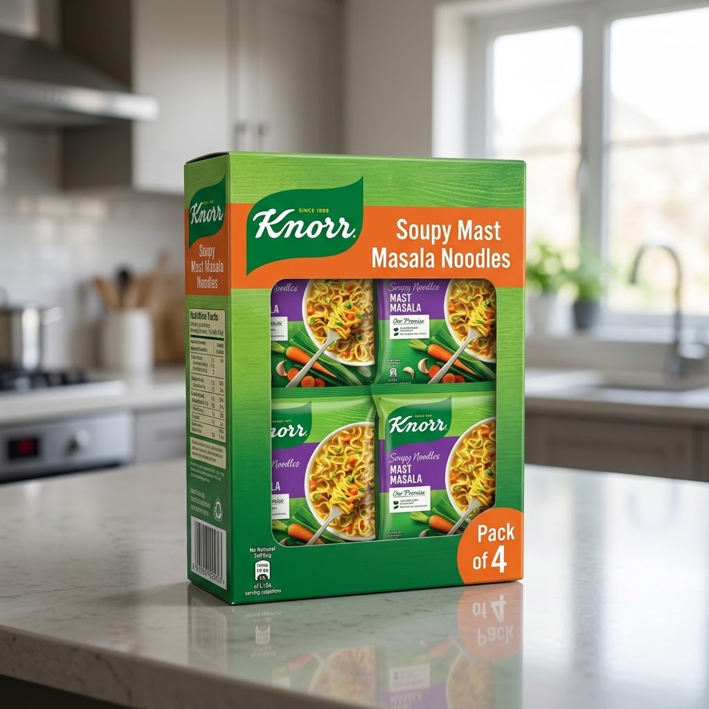 Knorr Soupy Mast Masala Noodles (Pack of 4)