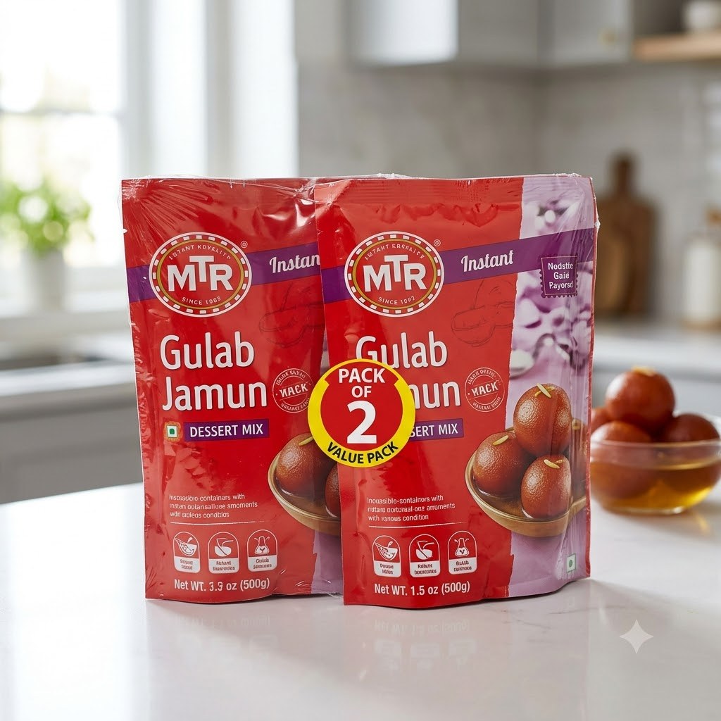 MTR Instant Gulab Jamun Dessert Mix (Pack of 2)