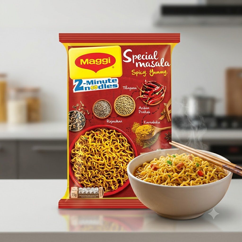 Maggi 2-Minute Special Masala Instant Noodles