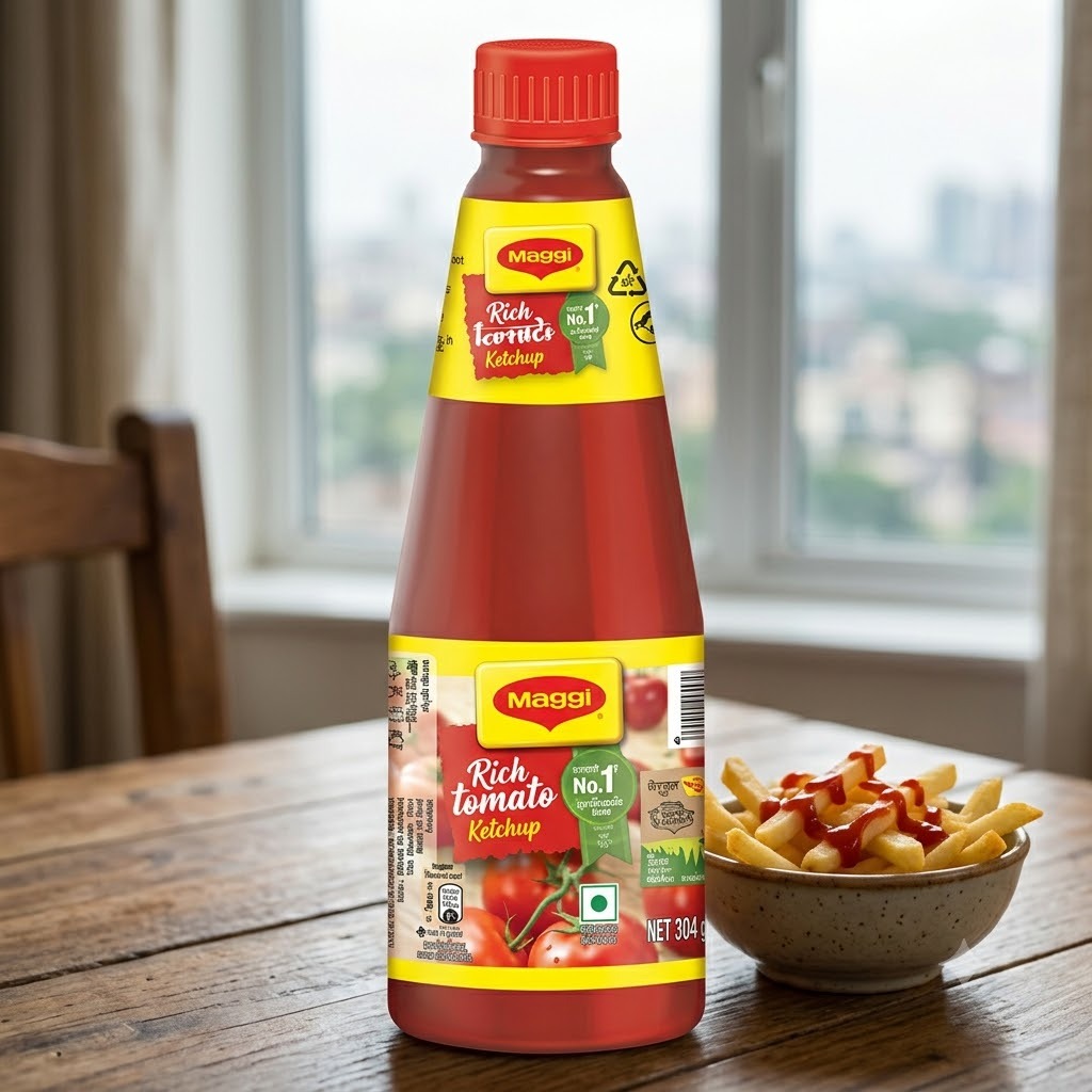 Maggi Rich Tomato Ketchup Bottle