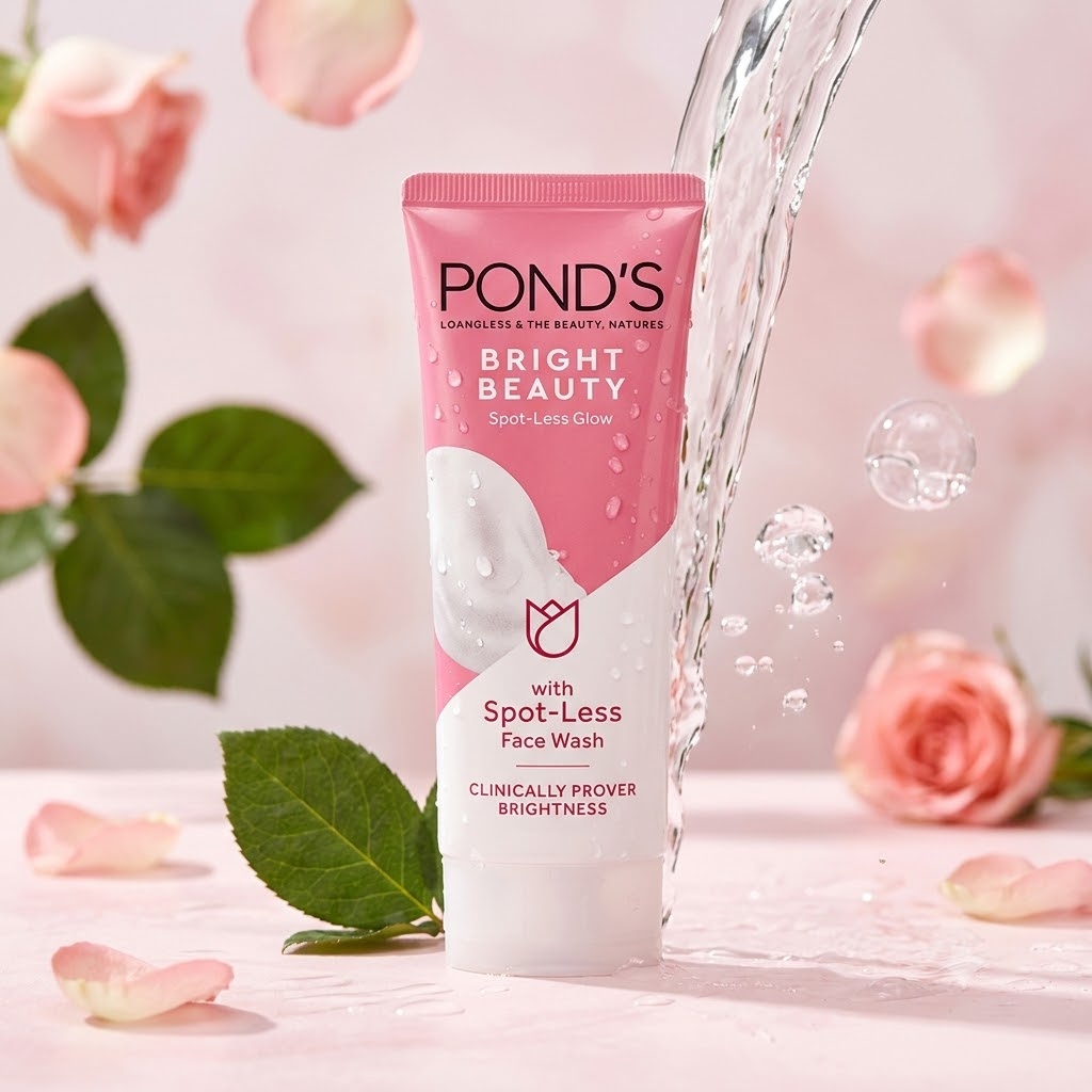 Pond's Bright Beauty Spot-Less Face Wash