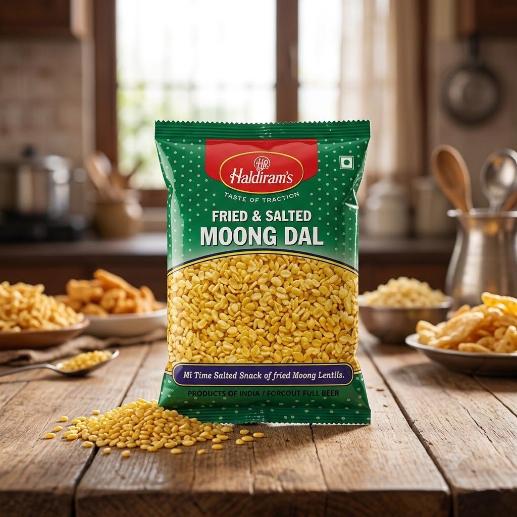 Haldiram's Fried & Salted Moong Dal