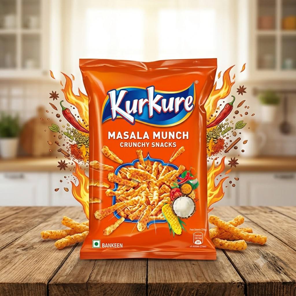Kurkure Masala Munch Crunchy Snacks