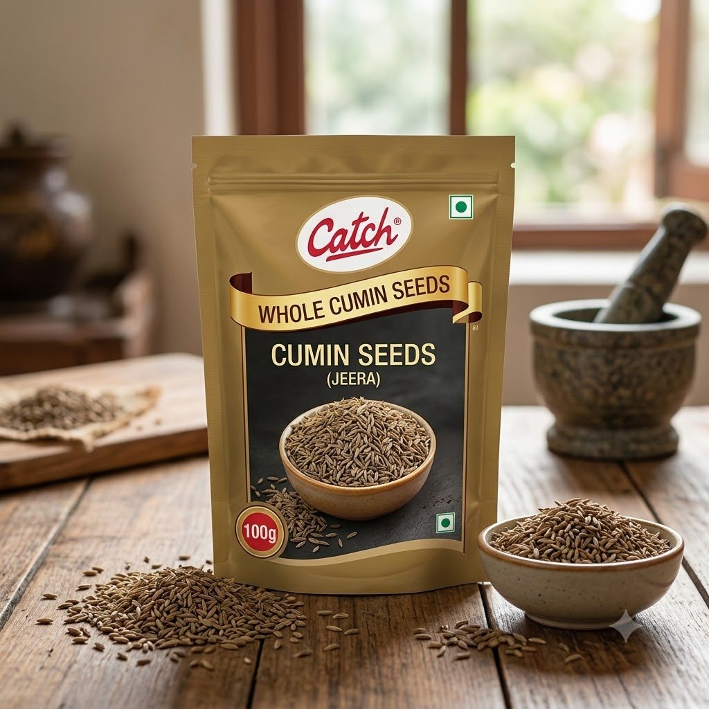 Catch Whole Cumin Seeds (Jeera)